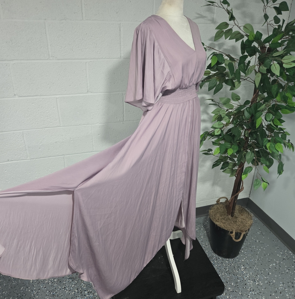 NWT Grade & Gather Grecian Goddess Kimono Sleeves Garden Party Maxi Dress Small - Picture 2 of 8